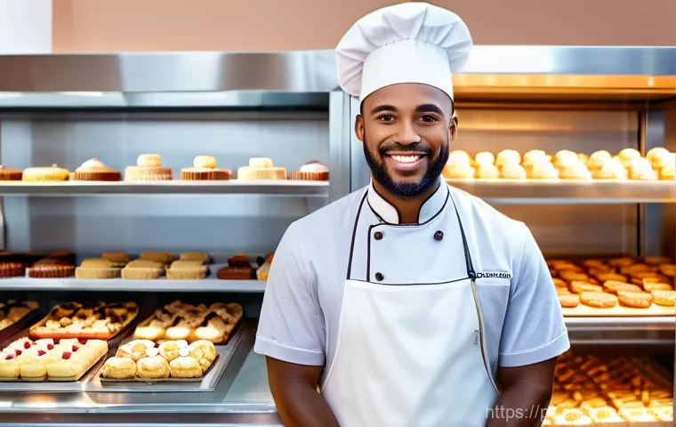 제과 자격증 준비 단계별 가이드 - **Prompt:** A highly skilled pastry chef, gender-neutral and dressed in a crisp, professional chef's...