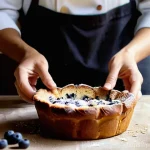 제과 기능사 필기 시험의 핵심 개념 - **A Skilled Confectioner's Moment:**
A professional, experienced confectioner in their late 30s ...